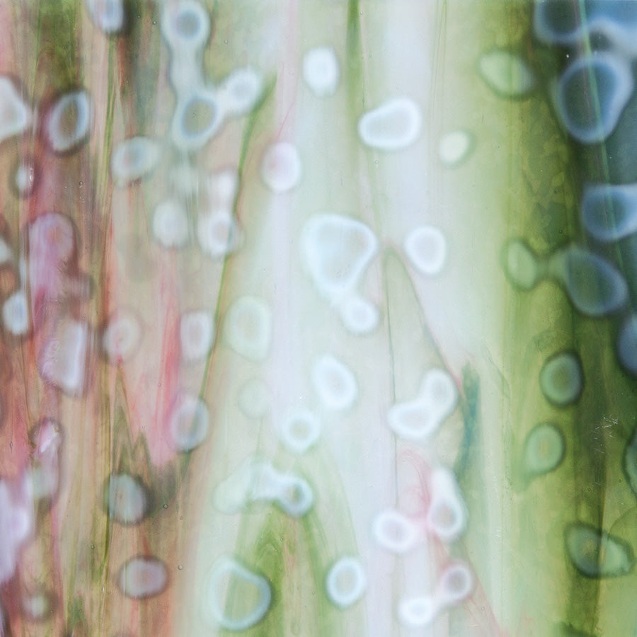 ring mottle sheet glass for stained glass projects