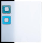 Reactive Cloud Opalescent, Double-rolled, 3 mm, Color Sample, 2x2 in.