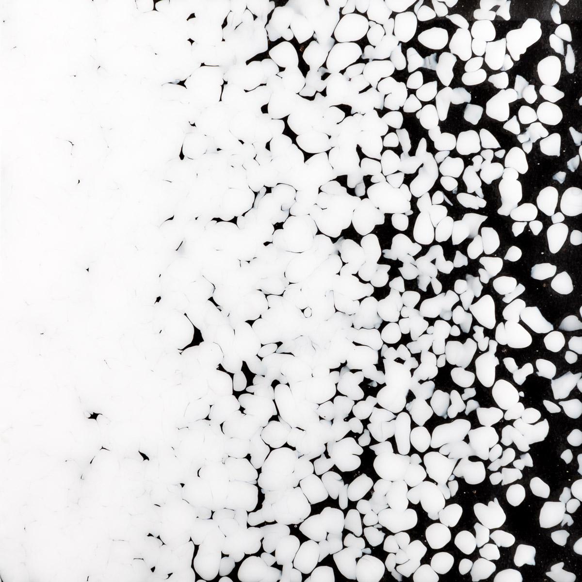 Opaque White Opalescent, Medium Frit, Fusible