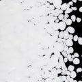 Opaque White Opalescent, Coarse Frit, Fusible