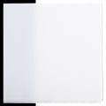 Opaque White Opalescent, Double-rolled, 3 mm, Fusible
