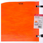 Tomato Red Opalescent, Thin-rolled, 2 mm, Fusible