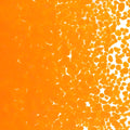 Tangerine Orange Opalescent, Medium Frit, Fusible