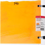 Tangerine Orange Opalescent, Double-rolled, 3 mm, Fusible