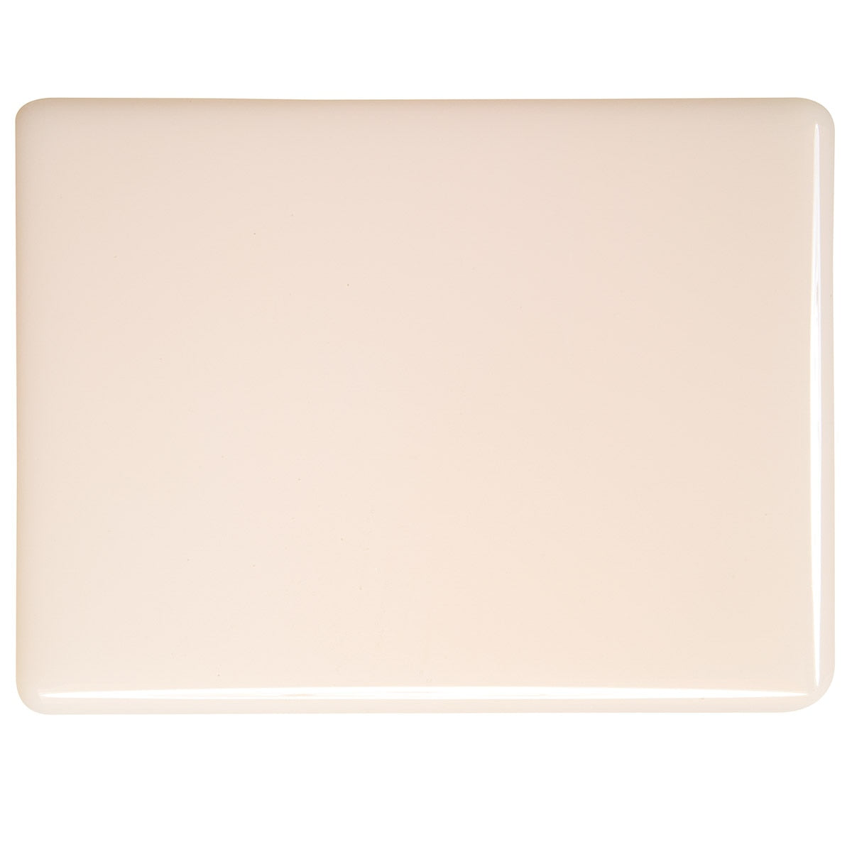 Light Peach Cream Opalescent, Double-rolled, 3 mm, Fusible