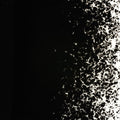 Black Opalescent, Fine Frit, Fusible