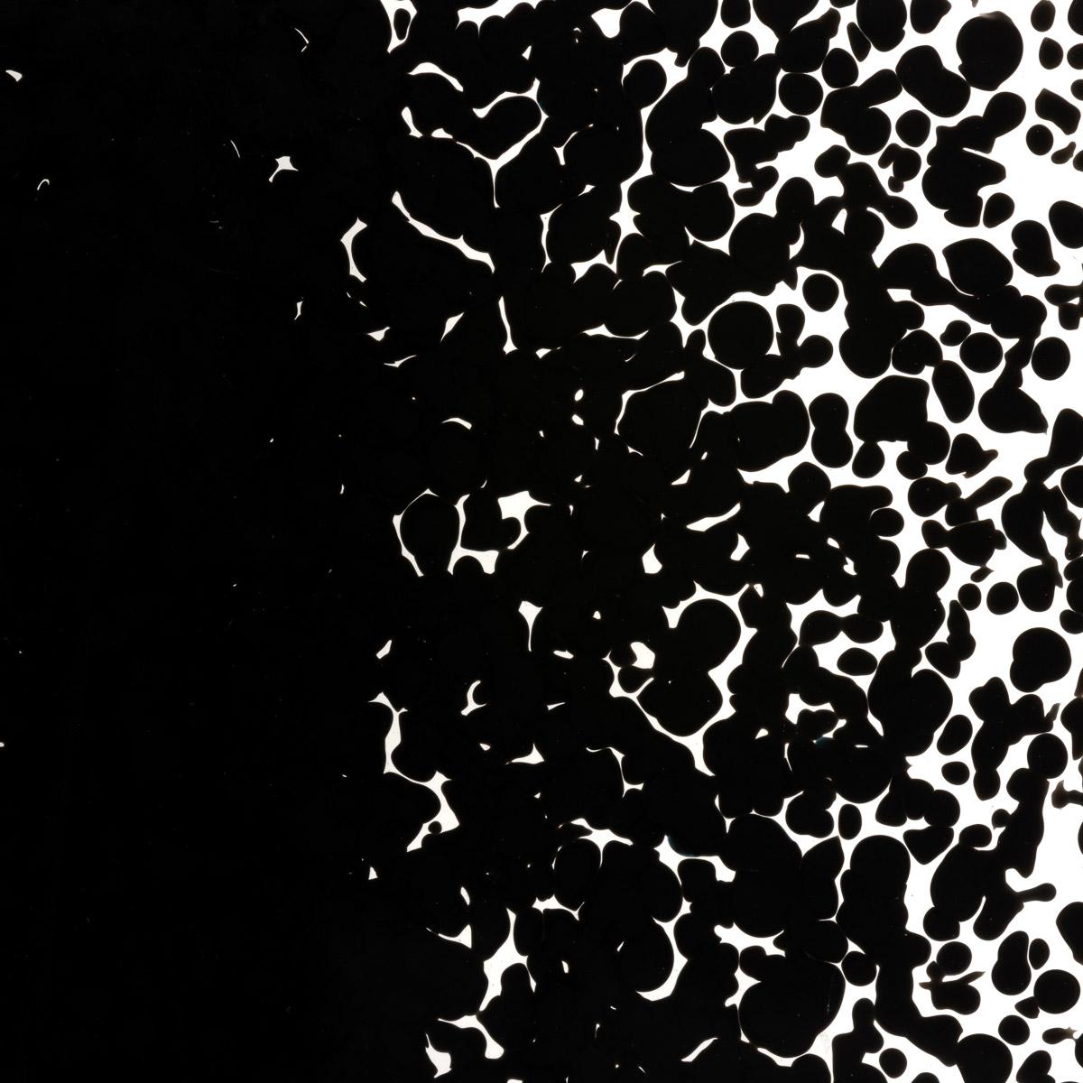 Black Opalescent, Medium Frit, Fusible