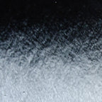 Black Opalescent, Double-rolled, Iridescent, silver, 3 mm, Fusible