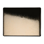 Black Opalescent, Double-rolled, Iridescent, gold, 3 mm, Fusible