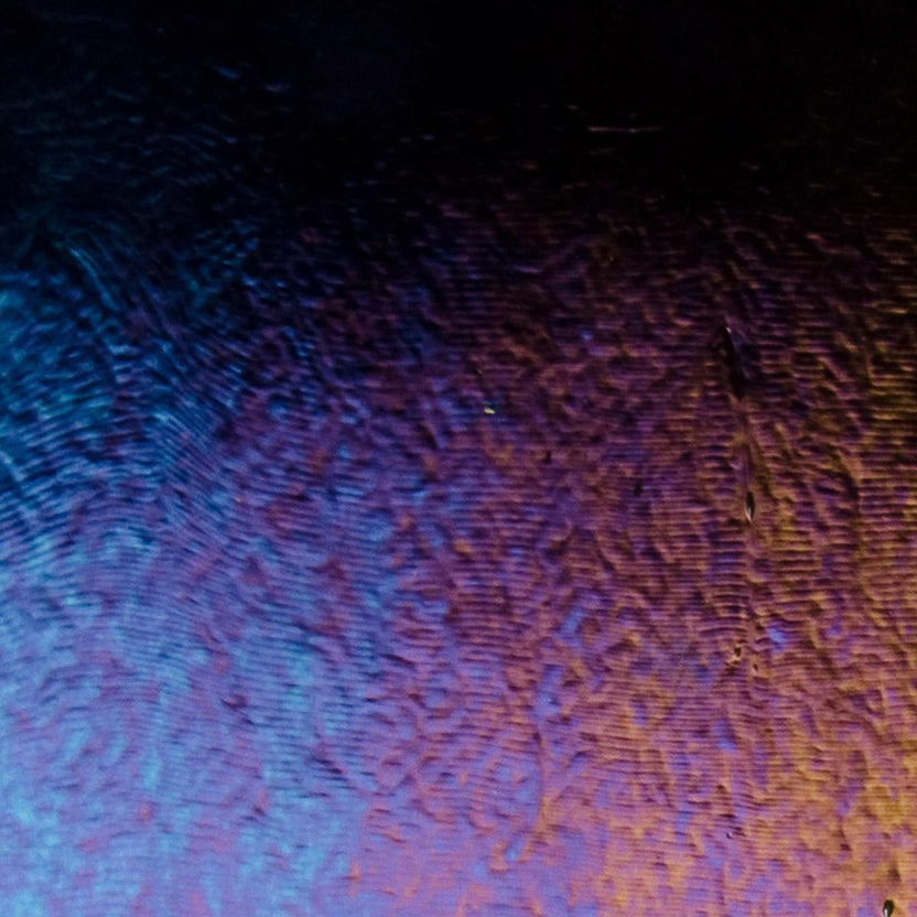 Black Opalescent, Thin-rolled, Iridescent, rainbow, 2 mm, Color Sample ...
