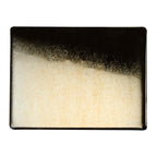 Black Opalescent, Thin-rolled, Iridescent, gold, 2 mm, Fusible
