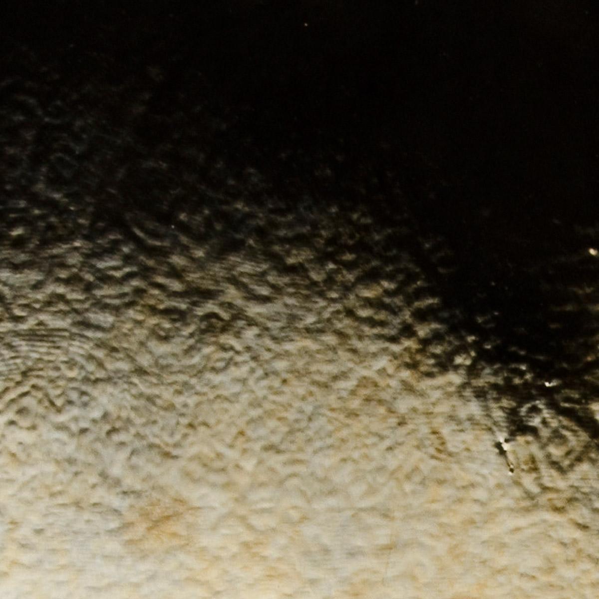 Black Opalescent, Thin-rolled, Iridescent, gold, 2 mm, Color Sample, 2 x 2 in.