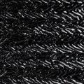 Black Opalescent, Herringbone, 3 mm, Fusible