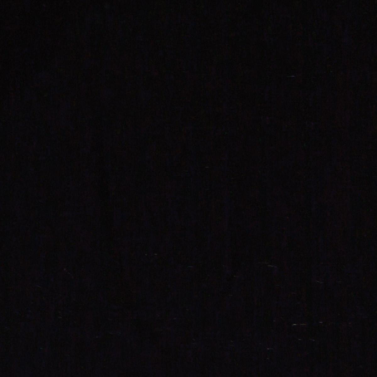 Stiff Black Opalescent, Thin-rolled, 2 mm, Color Sample, 2 x 2 in.