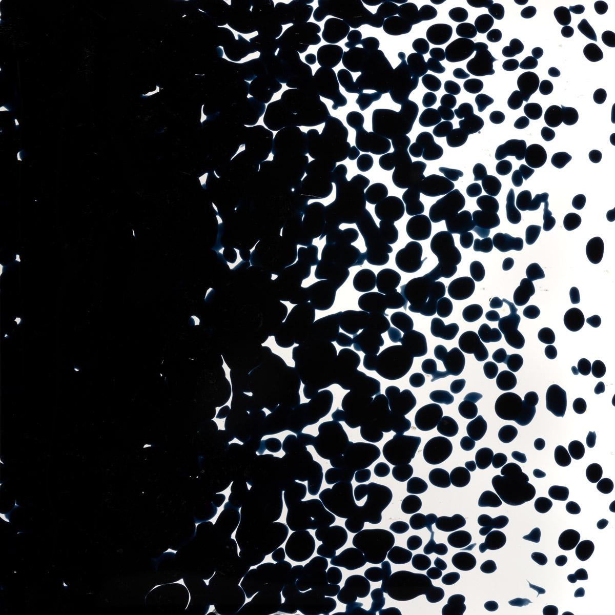 Blue Black Opalescent, Medium Frit, Fusible