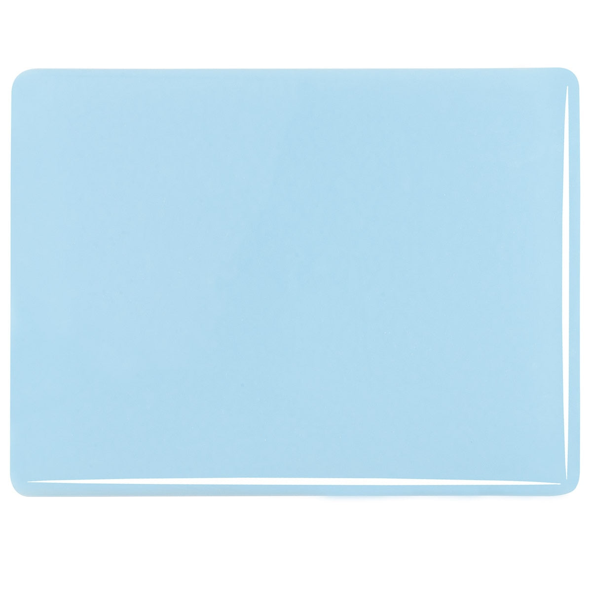 Glacier Blue Opalescent, Thin-rolled, 2 mm, Fusible