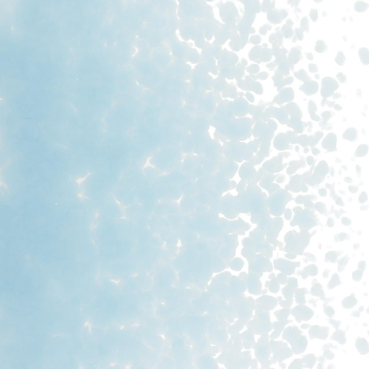 Powder Blue Opalescent, Medium Frit, Fusible