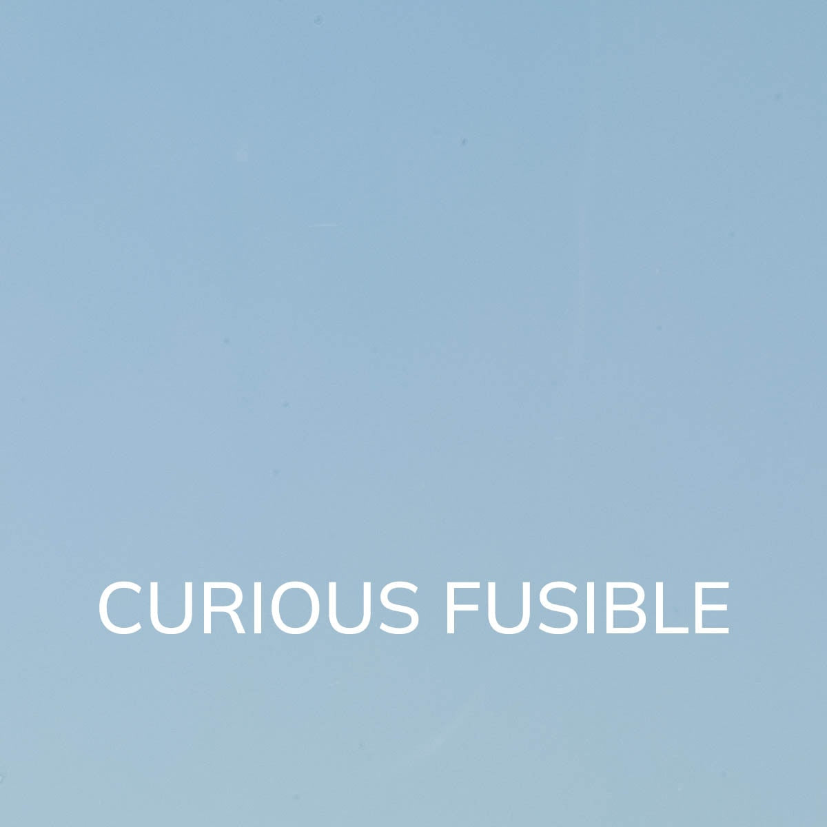 Powder Blue Opalescent, Double-rolled, 3 mm, Curious Fusible