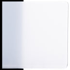 White Opalescent, Single-rolled, 3 mm, Color Sample, 2x2 in.