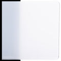 White Opalescent, Double-rolled, 3 mm, Color Sample, 2x2 in.