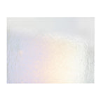 White Opalescent, Double-rolled, Iridescent, rainbow, 3 mm, Fusible