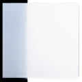 White Opalescent, Thin-rolled, 2 mm, Color Sample, 2x2 in.
