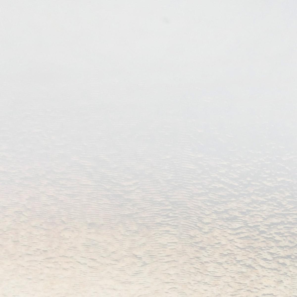 White Opalescent, Thin-rolled, Iridescent, rainbow, 2 mm, Color Sample, 2x2 in.