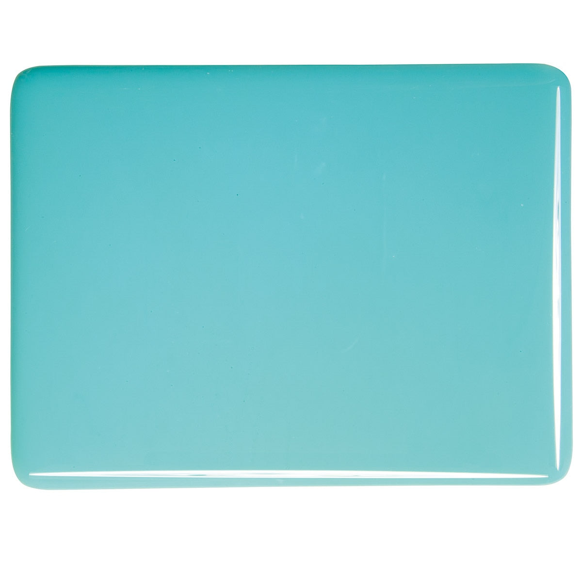 Turquoise Blue Opalescent, Thin-rolled, 2 mm, Fusible