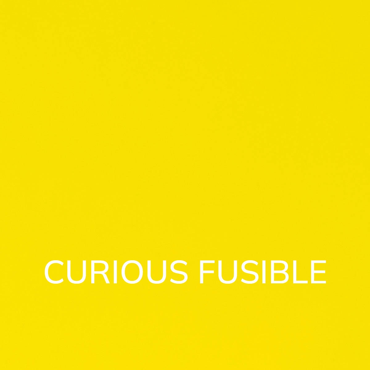 Canary Yellow Opalescent, Double-rolled, 3 mm, Curious Fusible