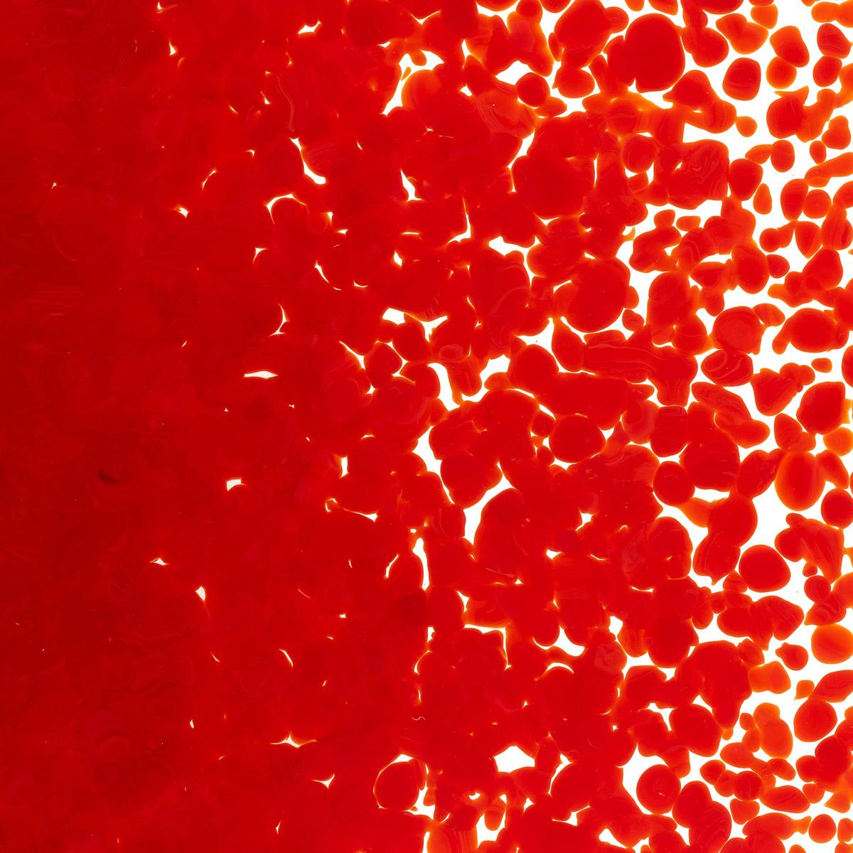 Red Opalescent, Medium Frit, Fusible