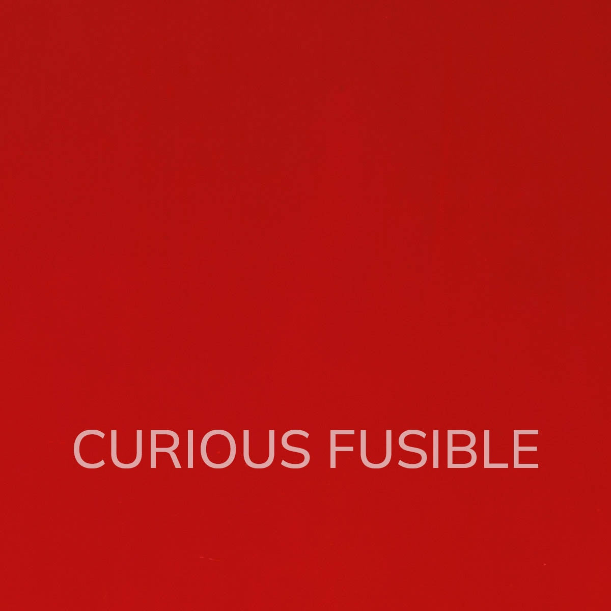 Red Opalescent, Double-rolled, 3 mm, Curious Fusible