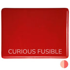 Red Opalescent, Double-rolled, 3 mm, Curious Fusible