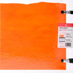 Orange Opalescent, Double-rolled, 3 mm, Fusible