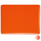 Orange Opalescent, Thin-rolled, 2 mm, Fusible