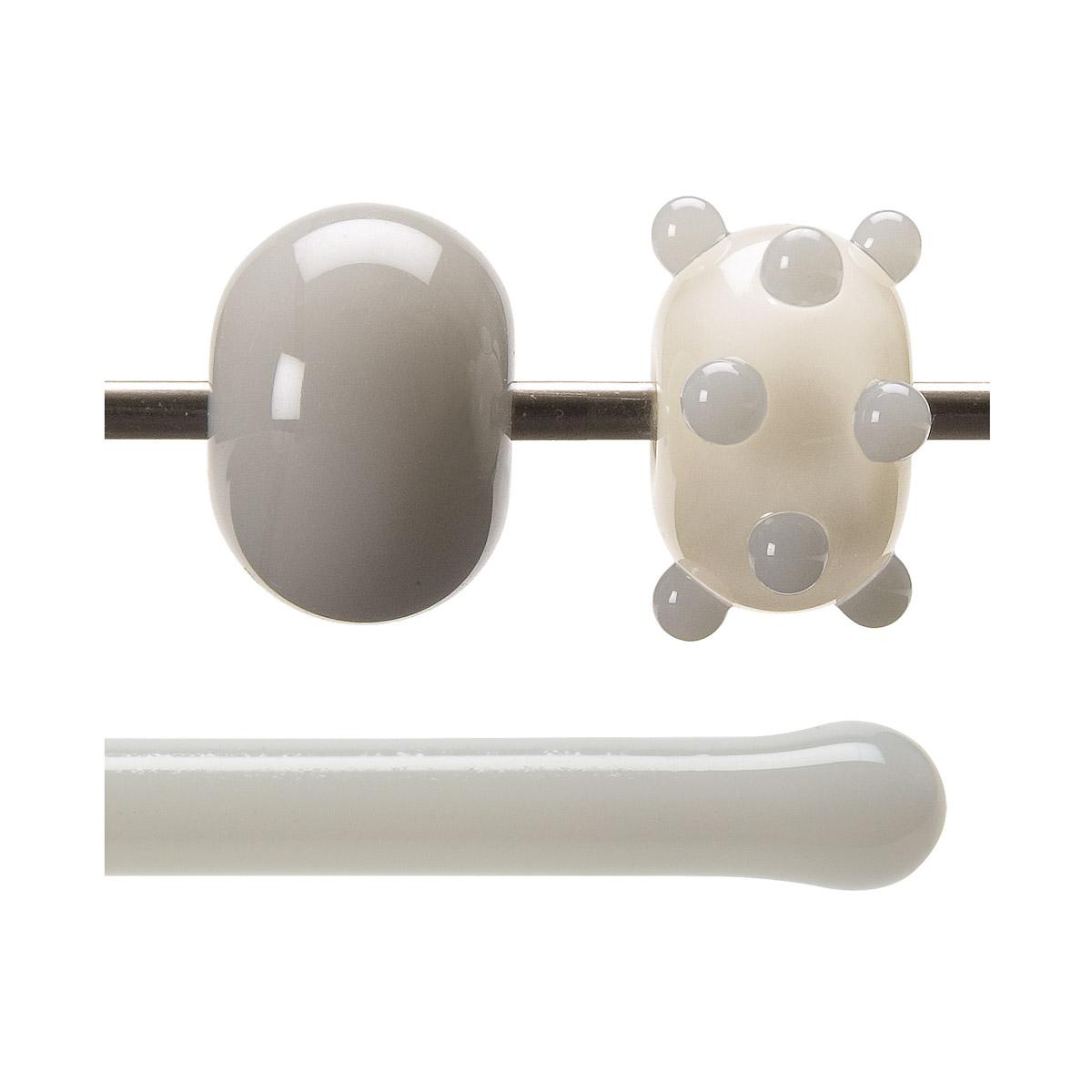 Driftwood Gray Opalescent, Rod, 5 mm, Fusible