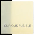 French Vanilla Opalescent, Double-rolled, 3 mm, Curious Fusible