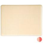 Marzipan Striker Opalescent, Double-rolled, 3 mm, Fusible