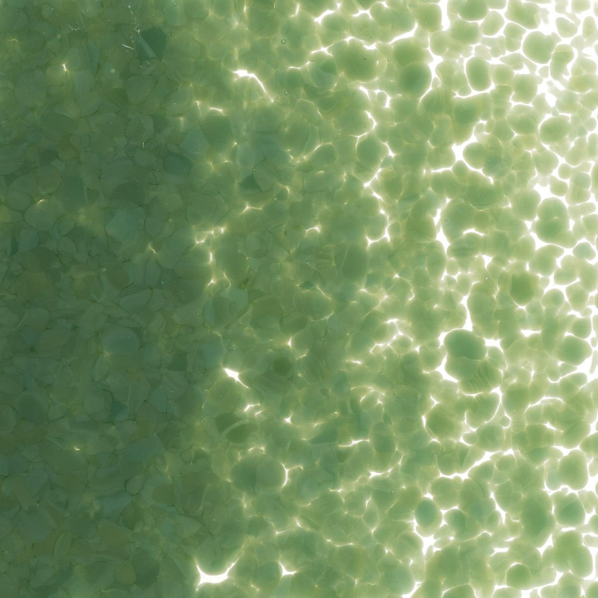Dark Forest Green Opalescent, Medium Frit, Fusible