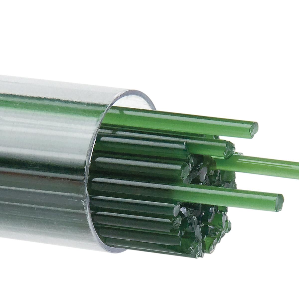 Dark Forest Green Opalescent, Stringer, 2mm, Fusible