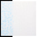 Lacy White Opalescent, Single-rolled, 3 mm, Color Sample, 2x2 in.