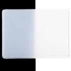 Lacy White Opalescent, Double-rolled, 3 mm, Fusible