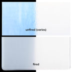 Lacy White Opalescent, Thin-rolled, 2 mm, Fusible