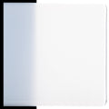 Lacy White Opalescent, Thin-rolled, 2 mm, Color Sample, 2x2 in.