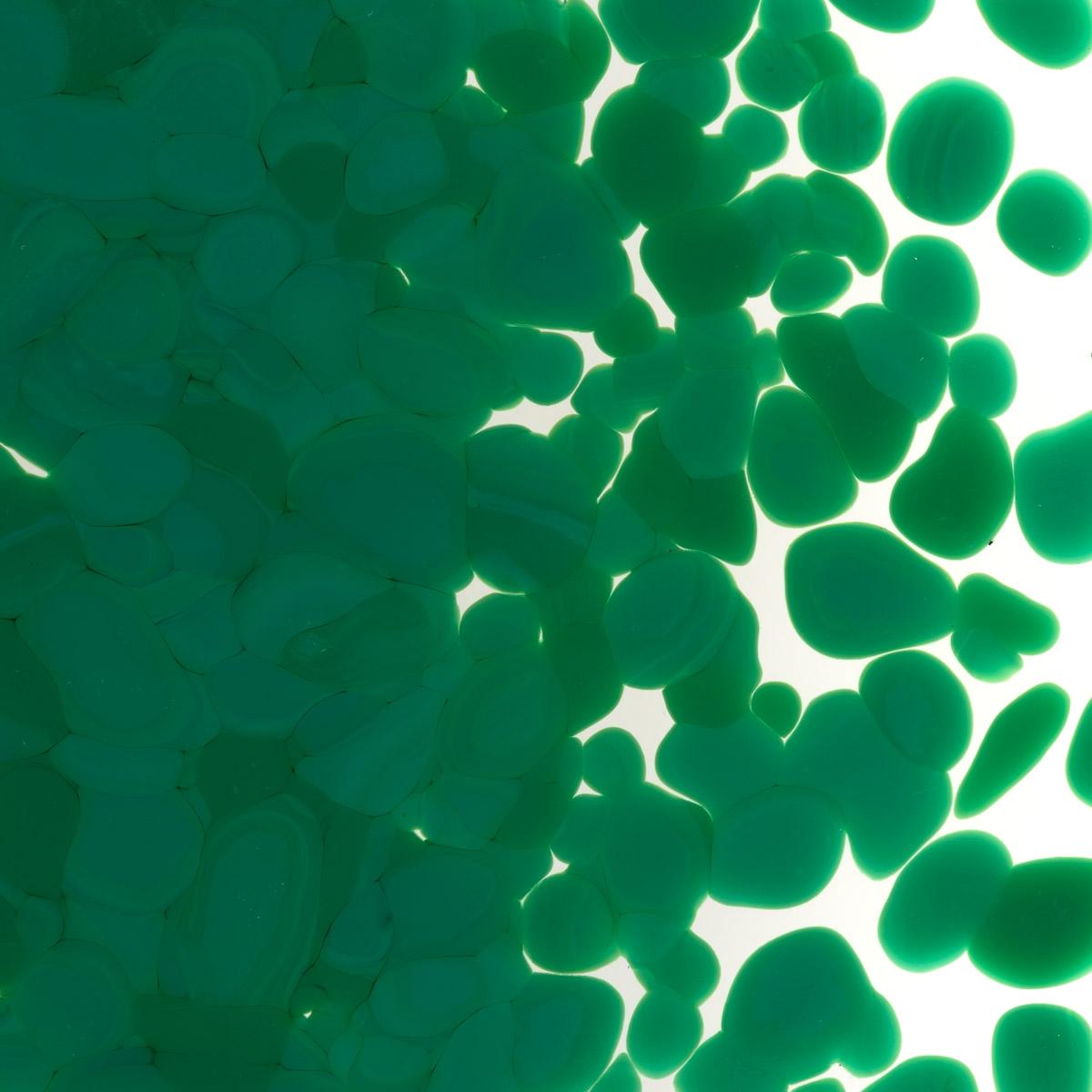 Jade Green Opalescent, Coarse Frit, Fusible