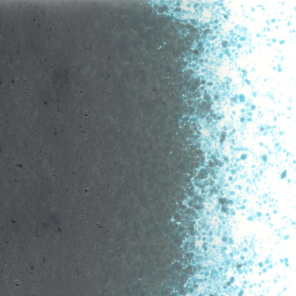 Steel Blue Opalescent, Fine Frit, Fusible
