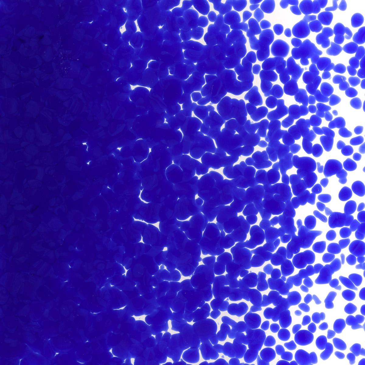 Deep Cobalt Blue Opalescent, Medium Frit, Fusible