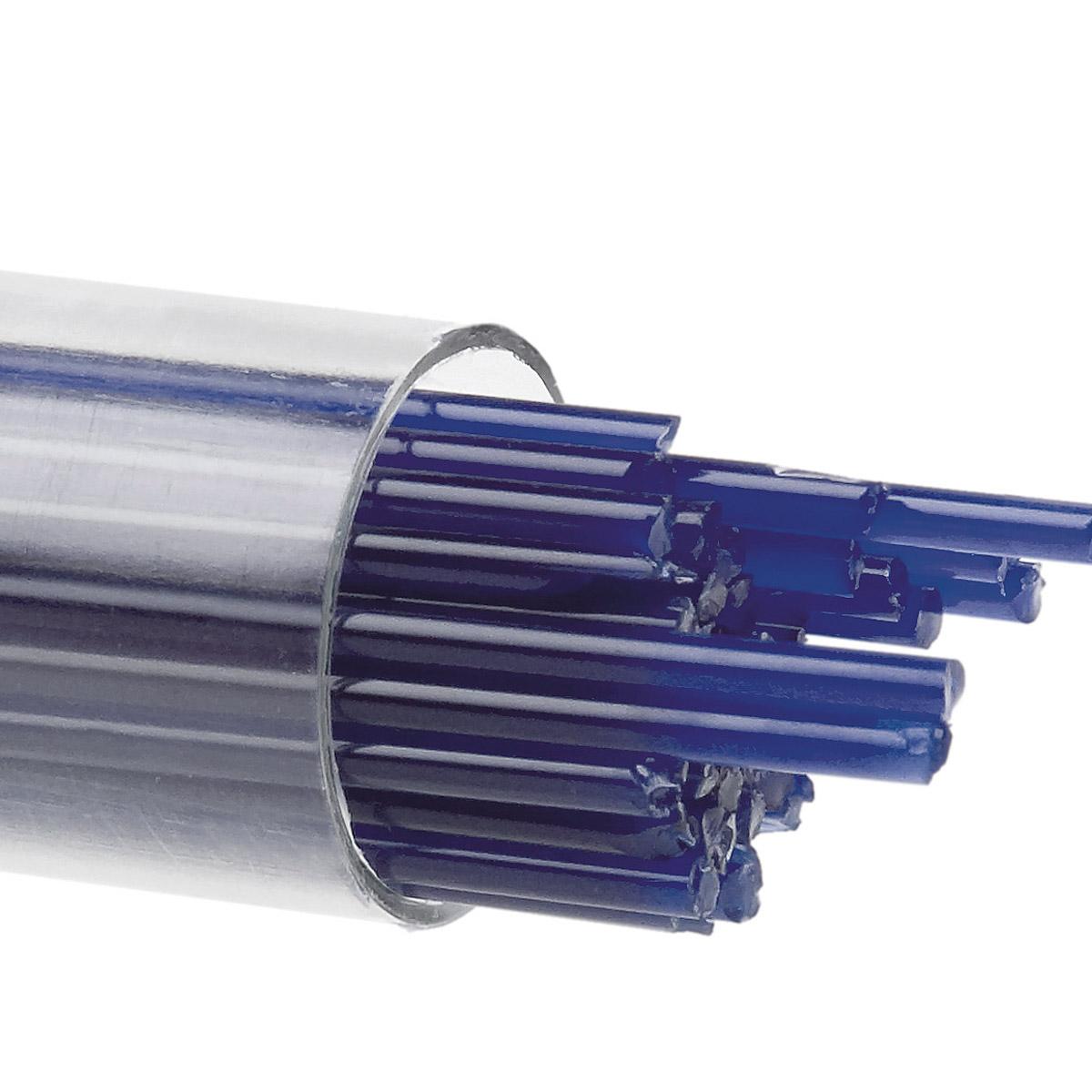 Deep Cobalt Blue Opalescent, Stringer, 2mm, Fusible