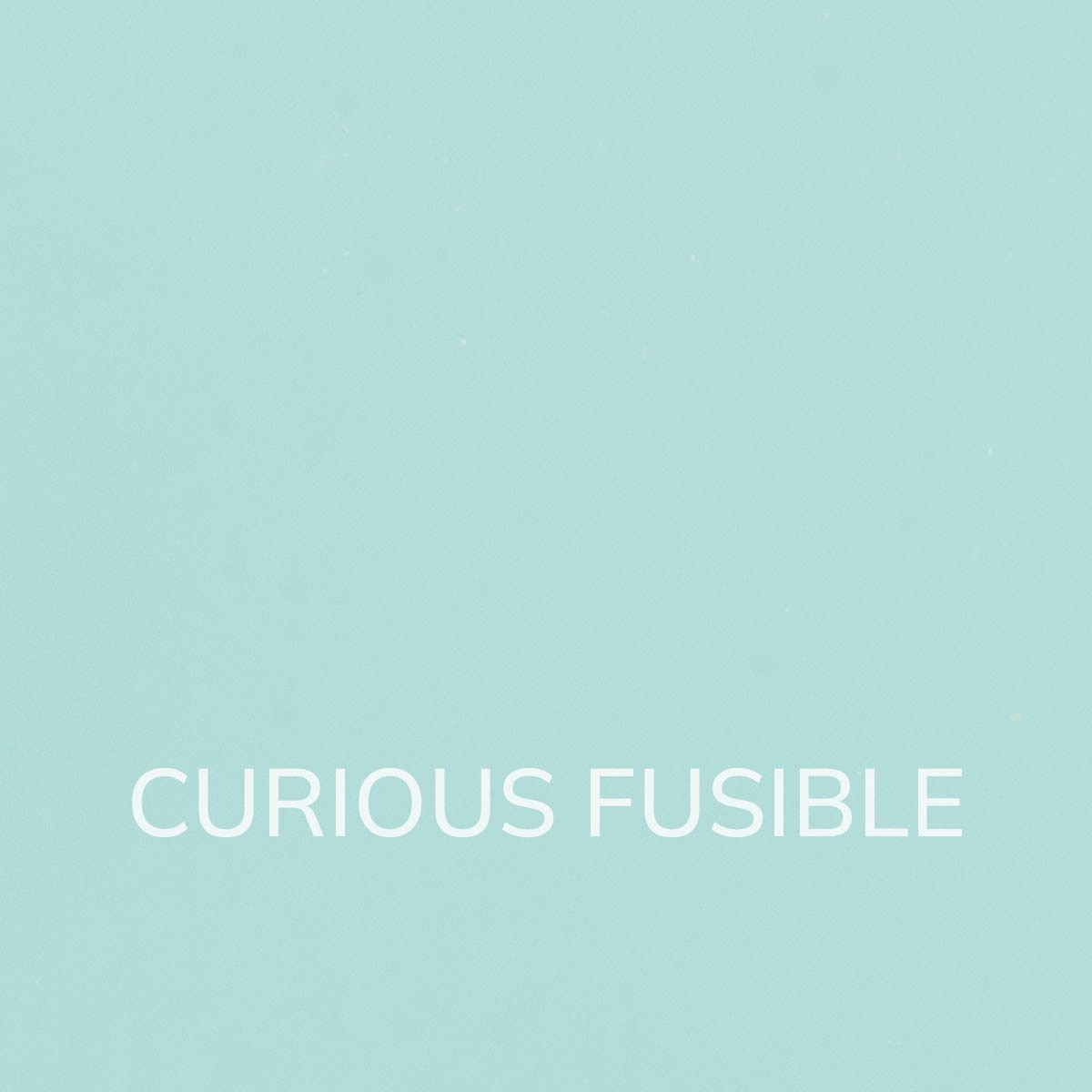 Robin's Egg Blue Opalescent, Double-rolled, 3 mm, Curious Fusible