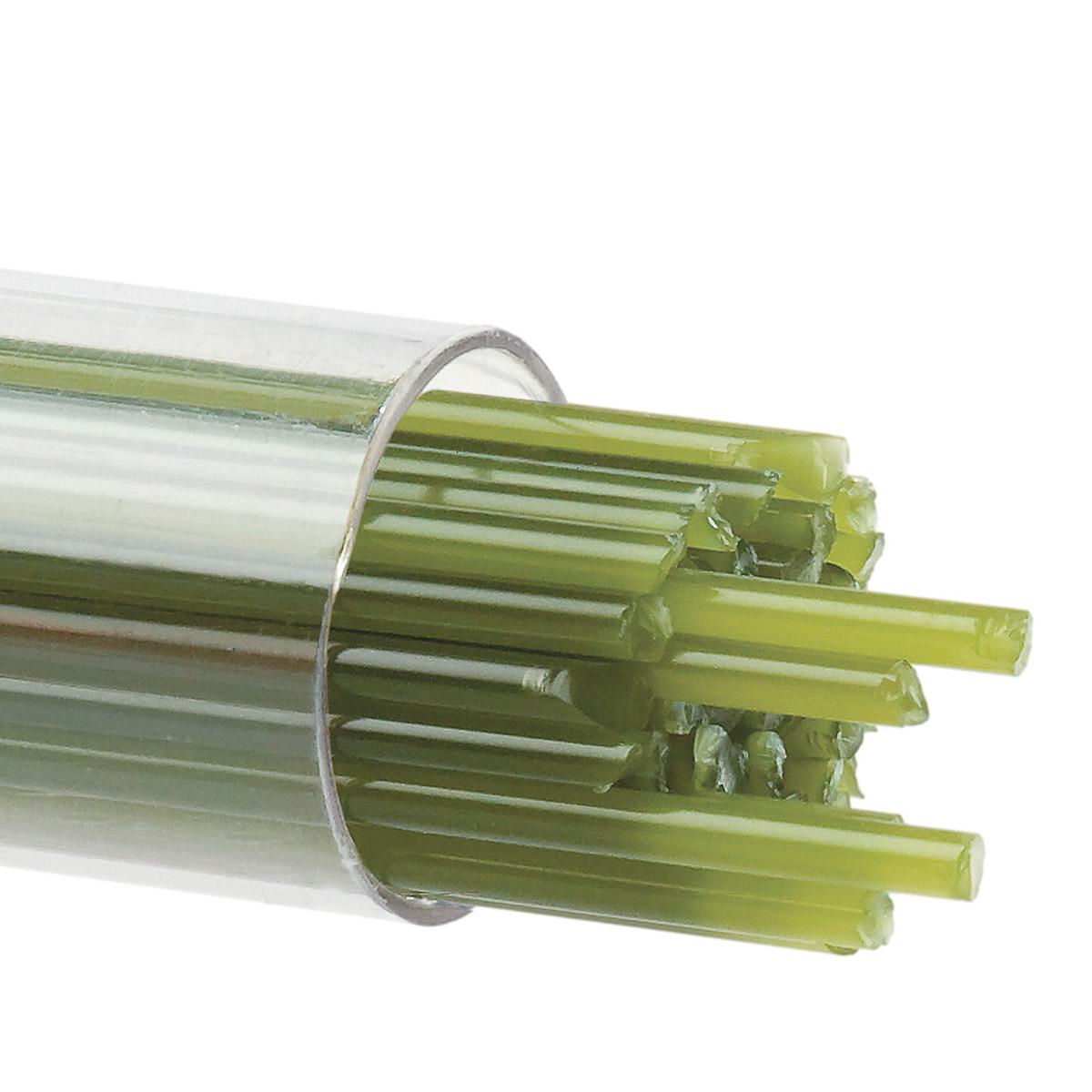 Olive Green Opalescent, Stringer, 2mm, Fusible