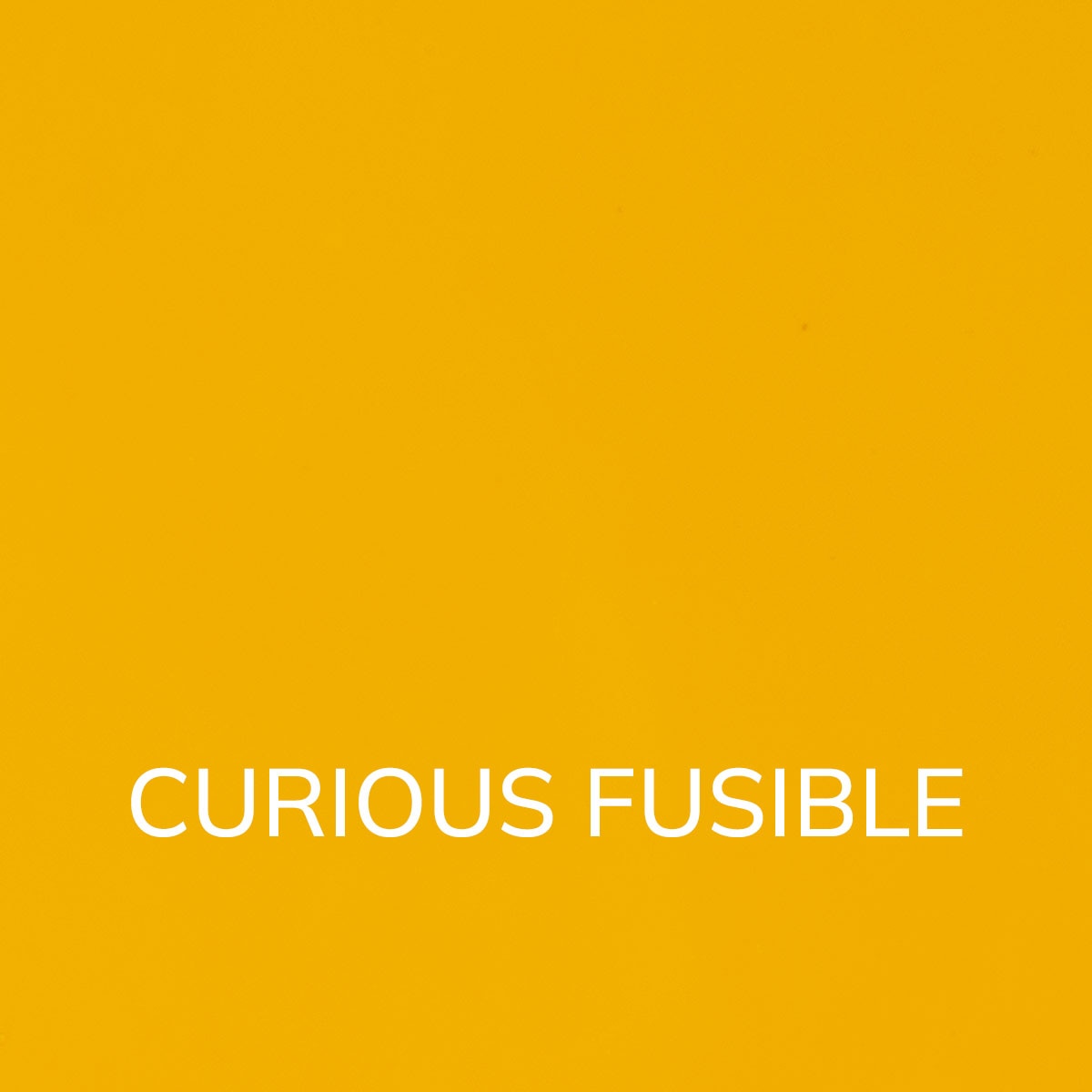 Sunflower Yellow Opalescent, Double-rolled, 3 mm, Curious Fusible